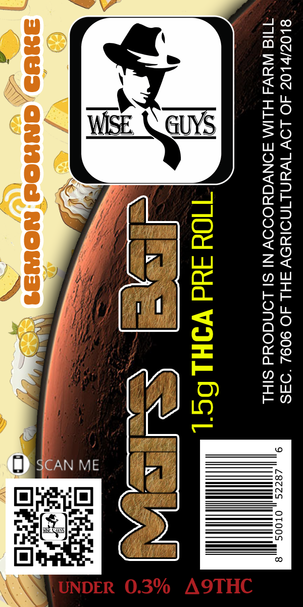 1.5g Preroll - Lemon Pound Cake